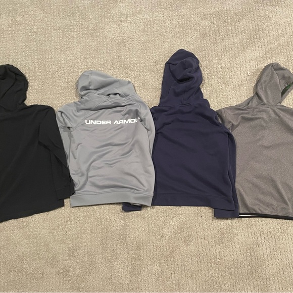 4 Under Armour and Nike Youth Boy’s Sweatshirts - Picture 9 of 9
